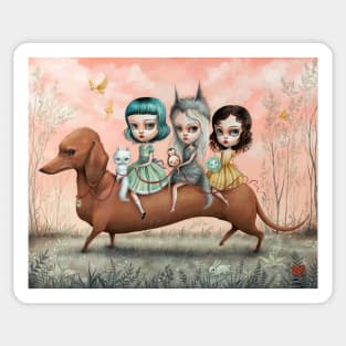 jessica s hope 2006 - Mark Ryden Sticker